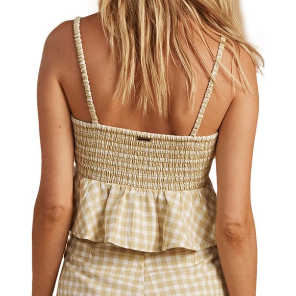 Billabong x The Salty Blonde tidal ruffle hem camisole - Picture 4 of 8
